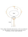 YouBella 18k Rose Gold Plated Butterfly Anklet for Women and Girls YouBella 18k Rose Gold Plated Butterfly Anklet for Women and Girls